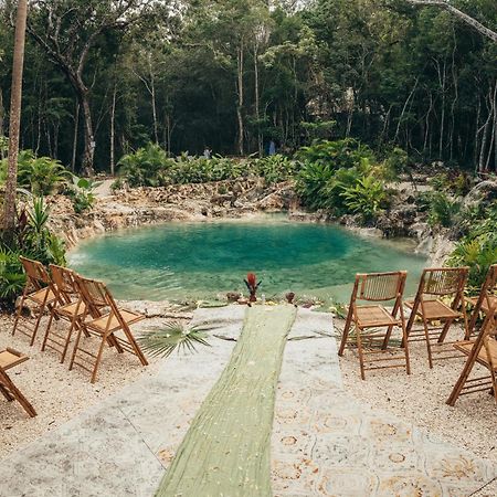 Amaite Retreat Tulum Hotell Macario Gomez Exteriör bild