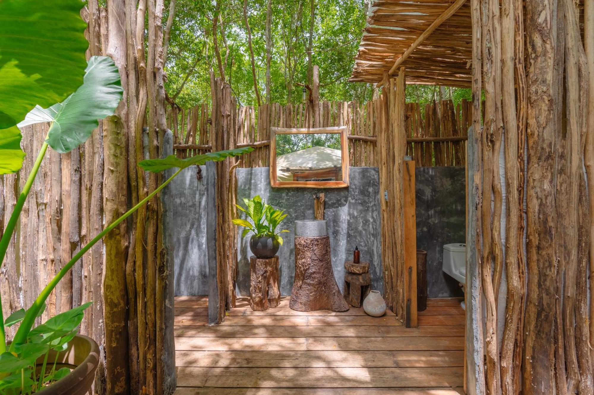 Amaite Retreat Tulum Hotell Macario Gomez Exteriör bild