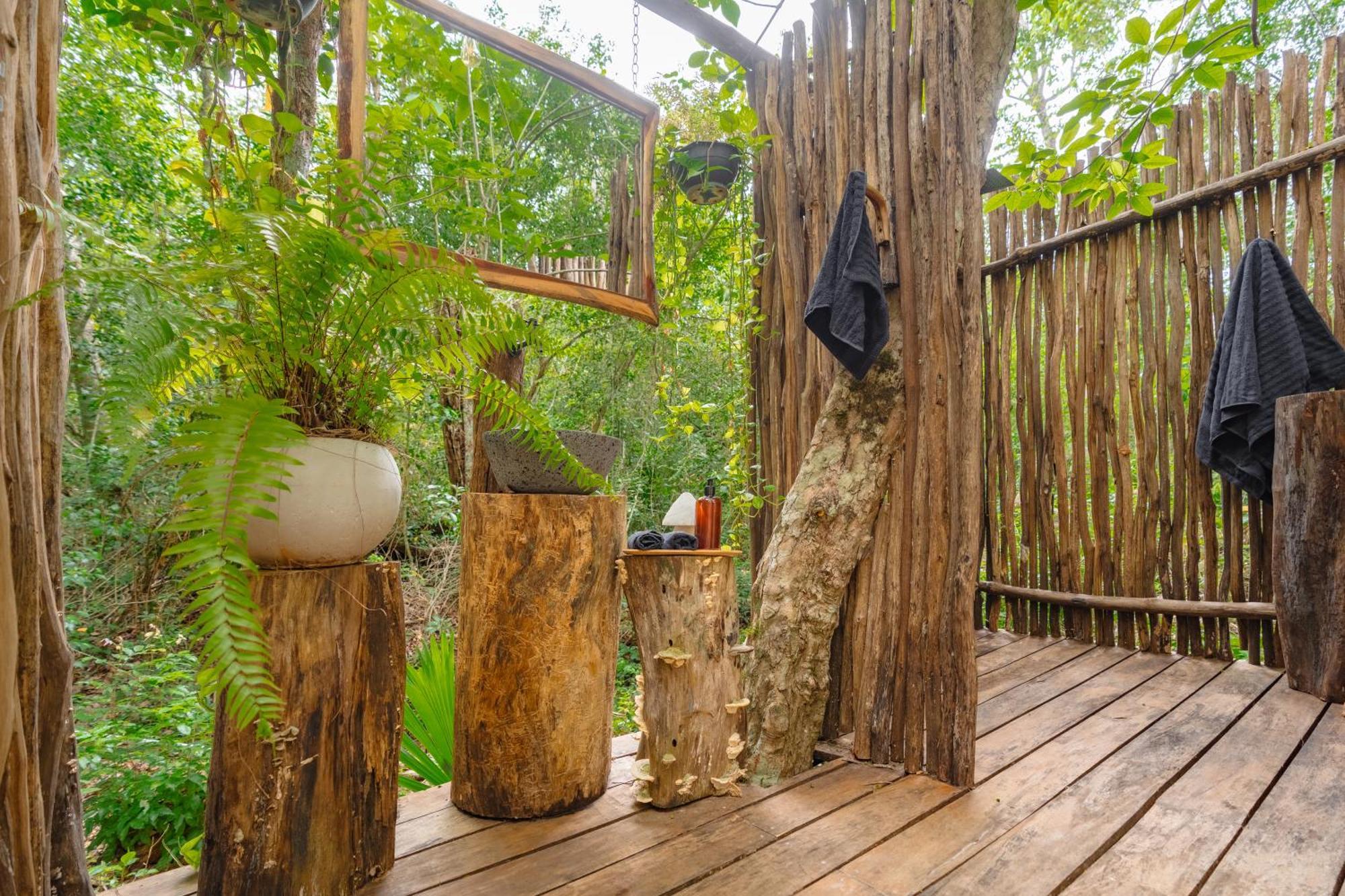 Amaite Retreat Tulum Hotell Macario Gomez Exteriör bild