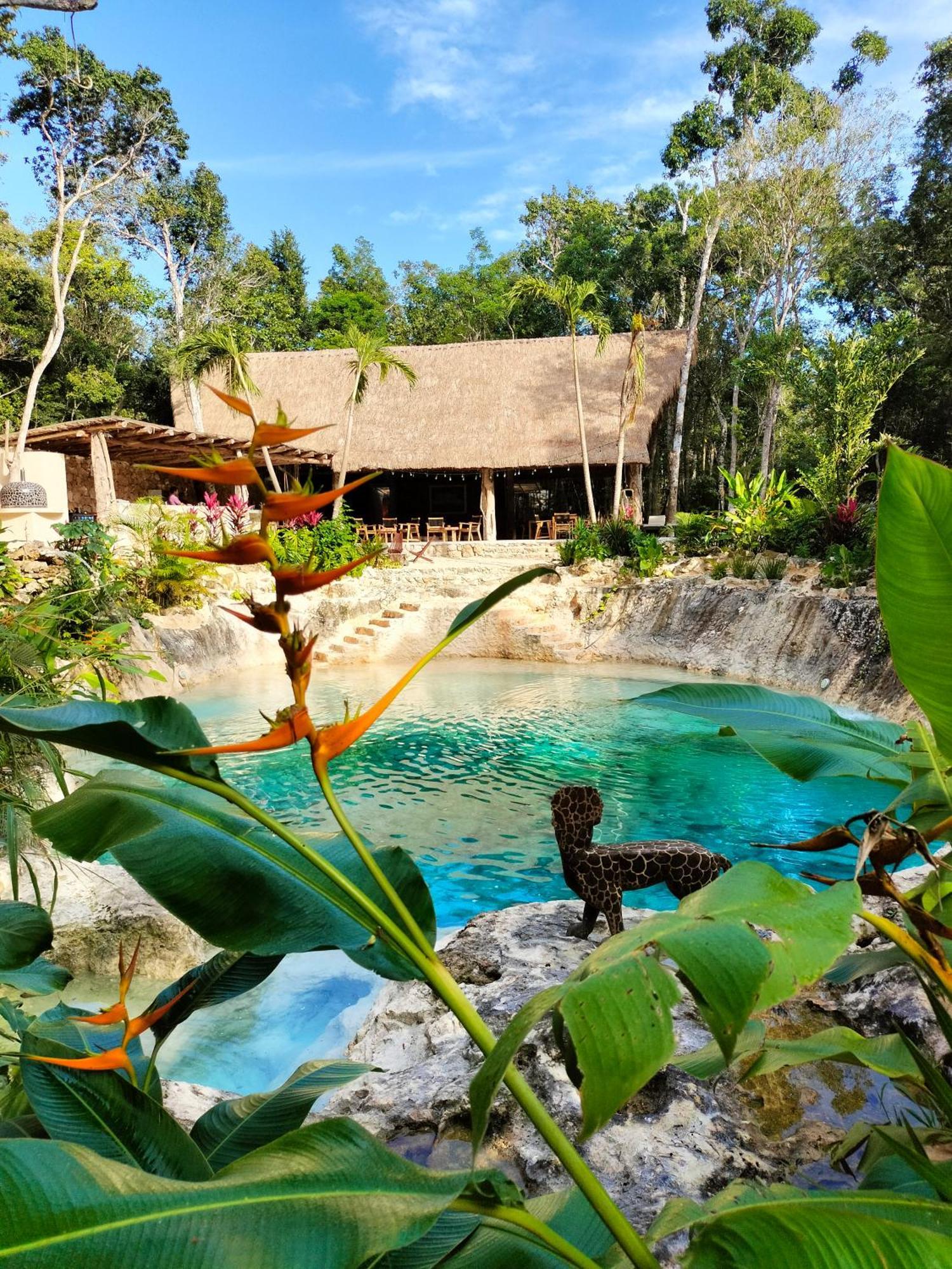 Amaite Retreat Tulum Hotell Macario Gomez Exteriör bild